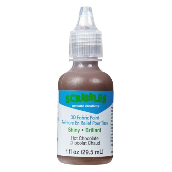 Picture of 11318 3D Fabric Paint Hot Chocolate 1 oz.