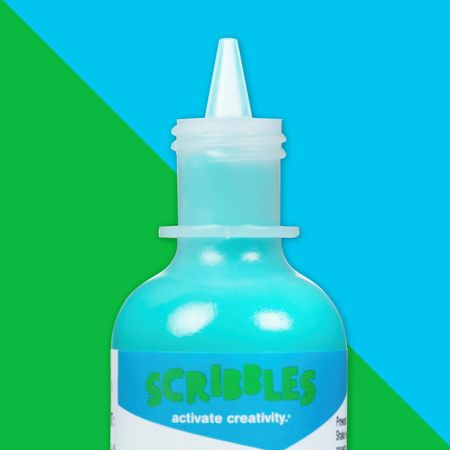 Picture of 54128 3D Fabric Paint Medium Blue 1 oz.
