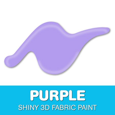 Picture of 54124 3D Fabric Paint Purple 1 oz.