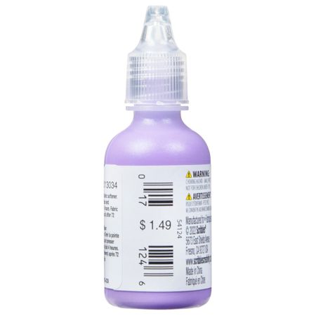 Picture of 54124 3D Fabric Paint Purple 1 oz.