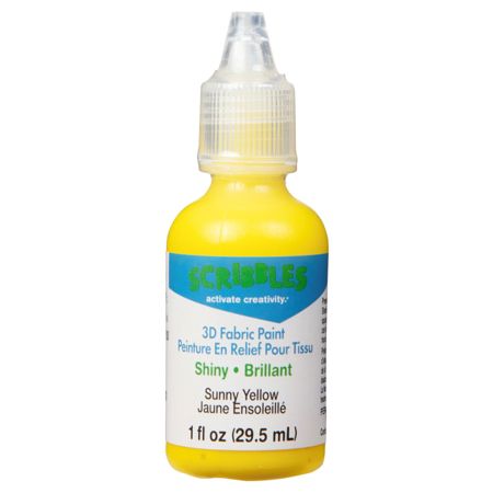 Picture of 14699 3D Fabric Paint Sunny Yellow 1 oz.