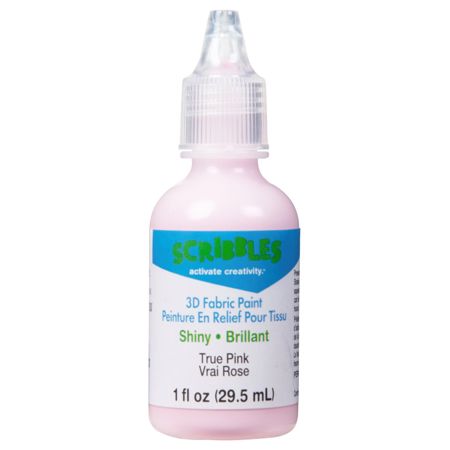 Picture of 13903 3D Fabric Paint True Pink 1 oz.