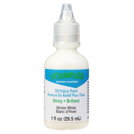 Picture of 11304 3D Fabric Paint Winter White 1 oz.