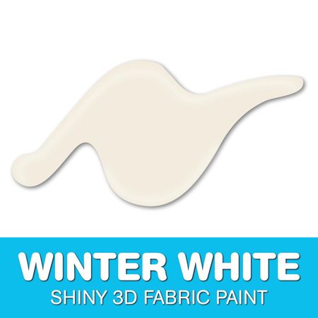 Picture of 11304 3D Fabric Paint Winter White 1 oz.