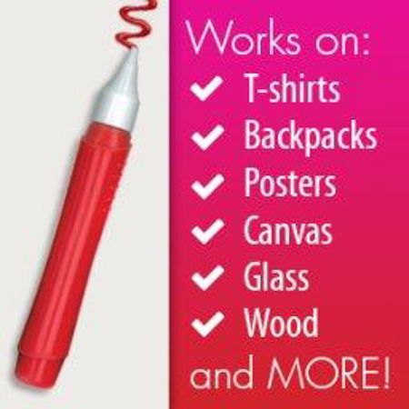 Picture of 32509 3D Fabric Paint Pens 10 Pack