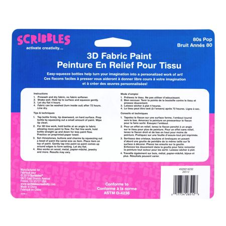 Picture of 26512 80’s Pop 3D Paint 6 Pack