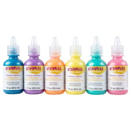 Picture of 18536 Iridescent 3D Paint 6 Pack