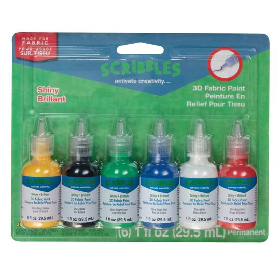 Picture of 18534 Shiny 3D Paint 6 Pack