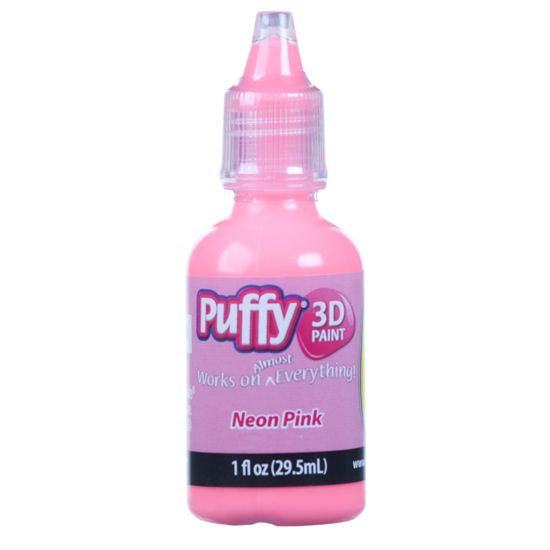 Picture of 31829 Puffy 3D Paint Neon Pink 1 oz.