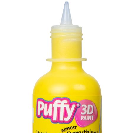 Picture of 26212 Puffy 3D Paint Shiny Yellow 1 oz.