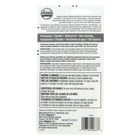 Picture of 40673 Aleene's Mixed Media Adhesive 1.5 fl. oz.