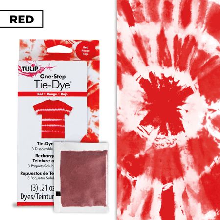 Picture of 29035 One-Step Tie-Dye Refills Red