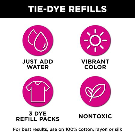 Picture of 29035 One-Step Tie-Dye Refills Red