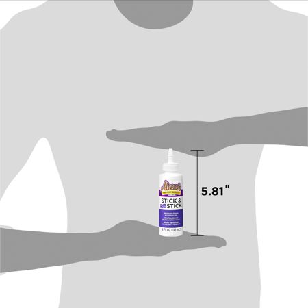 Picture of 43233 Aleene's Stick & Restick Repositionable Temporary Adhesive 4 fl. oz.