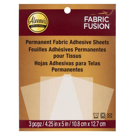 Picture of 46862 Aleene's® Fabric Fusion® Peel & Stick Sheets 3 Pack