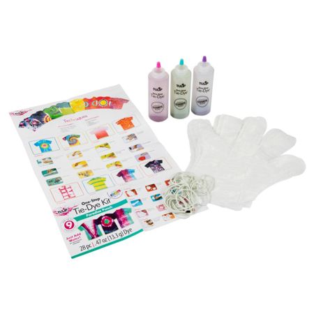 Paradise Punch 3-Color Tie-Dye Kit Content 