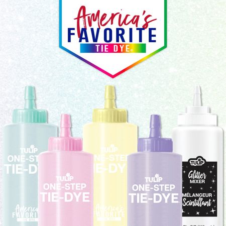 Picture of 46018 Tulip Glitter 5-Color 20-Pc. Tie-Dye Kit