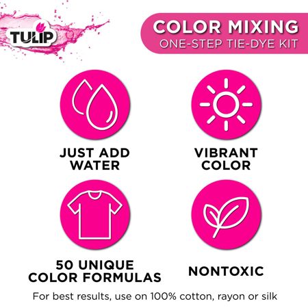 Picture of 47654                               TULIP TIE DYE COLOR MIXING KIT                    