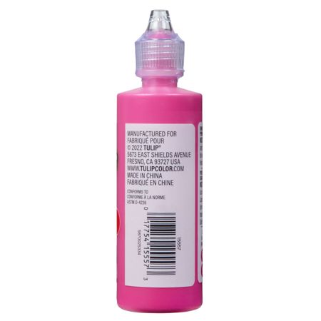 Picture of 15557 Tulip Dimensional Fabric Paint Matte Pink Petunia 4 oz.