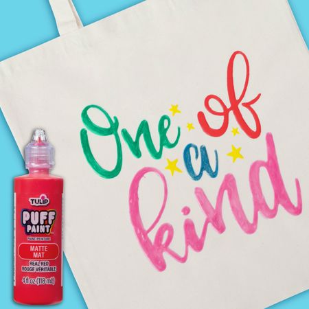 Picture of 15558 Tulip Dimensional Fabric Paint Matte Real Red 4 oz.