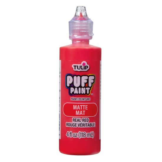 Picture of 15558 Tulip Dimensional Fabric Paint Matte Real Red 4 oz.
