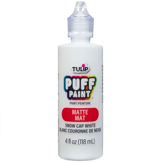 Picture of 15554 Tulip Dimensional Fabric Paint Matte Snow Cap White 4 fl. oz.