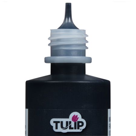 Picture of 16071 Tulip Dimensional Fabric Paint Puffy Black 4 oz.