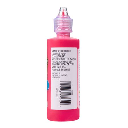 Picture of 17132 Tulip Dimensional Fabric Paint Puffy Red 4 oz.