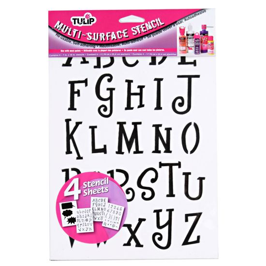 Picture of 29089 Multi-Surface Stencil 4 Pack