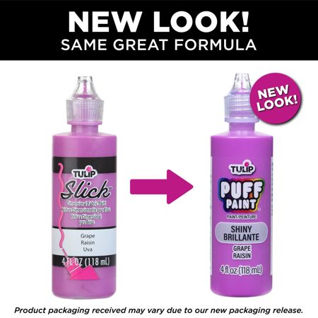 Picture of 30714 Tulip Dimensional Fabric Paint Slick Grape 4 oz.