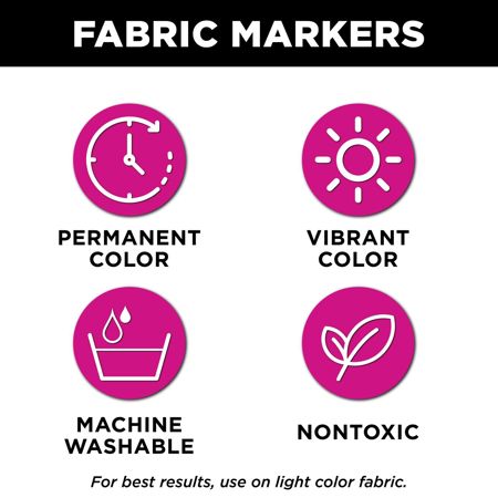 Picture of 27384 Tulip Fabric Marker Fat Black