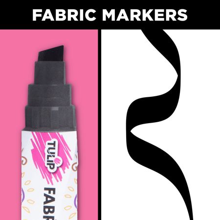 Picture of 27384 Tulip Fabric Marker Fat Black