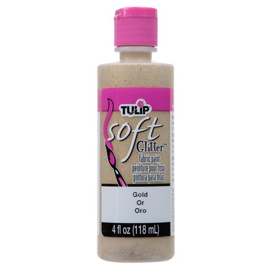Picture of 20413 Brush-On Fabric Paint Gold Glitter 4 oz.