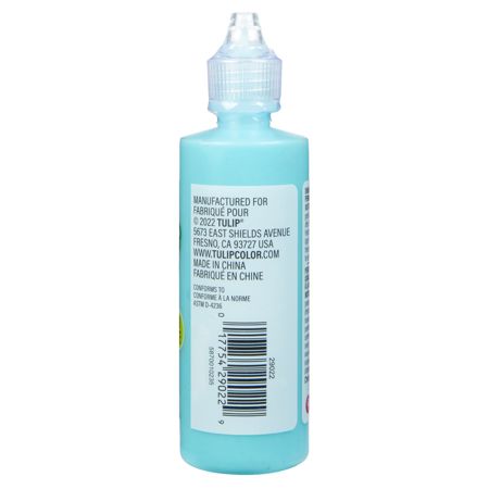 Picture of 29022 Tulip Dimensional Fabric Paint Glow Blue 4 oz.