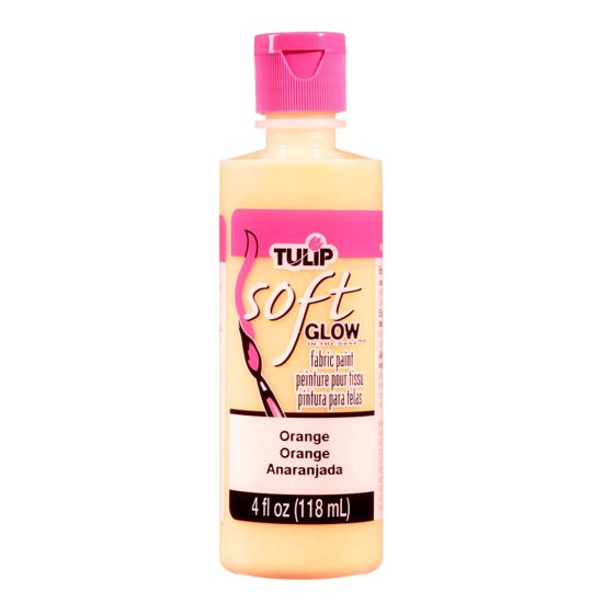 Picture of 29100 Brush-On Fabric Paint Glow Orange 4 oz.