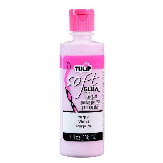 Picture of 29102 Brush-On Fabric Paint Glow Purple 4 oz.