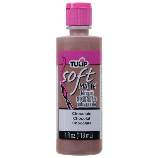 Picture of 21727 Brush-On Fabric Paint Chocolate Matte 4 oz.