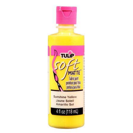 Picture of 20406 Brush-On Fabric Paint Sunshine Yellow Matte 4 oz.