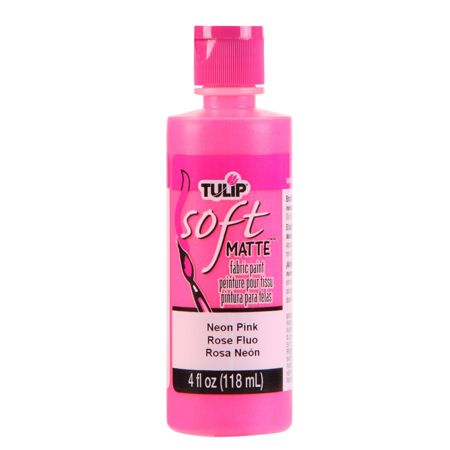 Picture of 21730 Brush-On Fabric Paint Neon Pink Matte 4 oz.