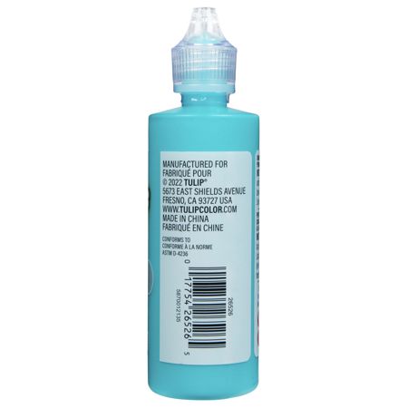 Picture of 26526 Tulip Dimensional Fabric Paint Slick Blazin' Blue 4 oz.
