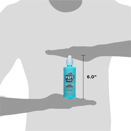 Picture of 26526 Tulip Dimensional Fabric Paint Slick Blazin' Blue 4 oz.