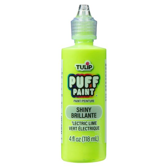 Picture of 26523 Tulip Dimensional Fabric Paint Slick Lectric Lime 4 oz.
