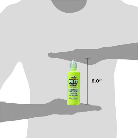 Picture of 26523 Tulip Dimensional Fabric Paint Slick Lectric Lime 4 oz.