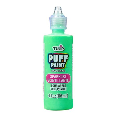 Picture of 20738 Tulip Dimensional Fabric Paint Sparkles Sour Apple 4 oz.
