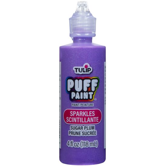Picture of 20743 Tulip Dimensional Fabric Paint Sparkles Sugarplum 4 oz.