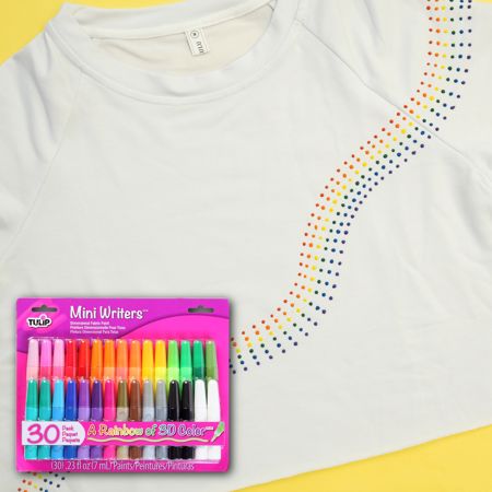 Picture of 32443 Tulip Dimensional Fabric Paint Mini Writers 30 Pack