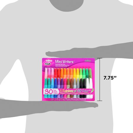Picture of 32443 Tulip Dimensional Fabric Paint Mini Writers 30 Pack
