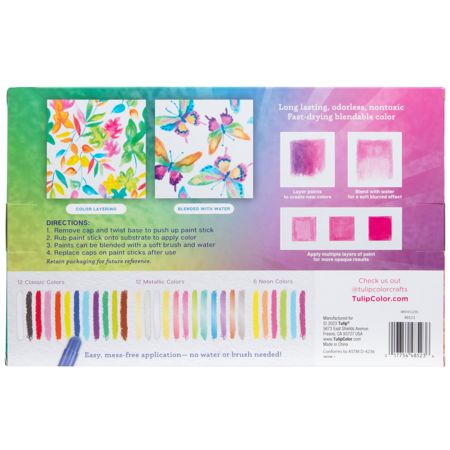 Picture of 48523                               TULIP TEMPERA PAINT STICK 30PK AMZ                