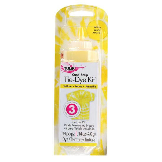 Picture of 21549 Tulip Yellow 1-Color Tie-Dye Kit