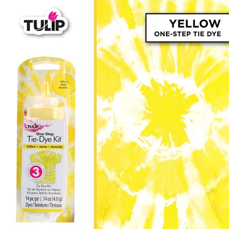 Picture of 21549 Tulip Yellow 1-Color Tie-Dye Kit